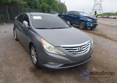 2012 Hyundai Sonata Limited из США, поврежденный, VIN 5NPEC4AC4CH437603